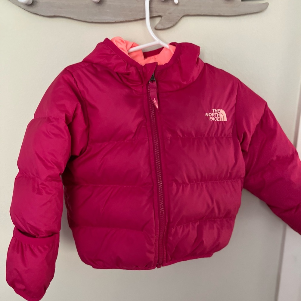 The North Face Kids' Pink Puffer Jacket